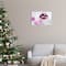 Stupell Industries Glimmering Pink Christmas Ornaments Wall Plaque Art